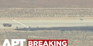 B-52 bomber crashes at Edwards Air Force Base, officials say