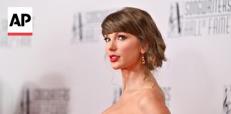 Taylor Swift, Kenny Loggins, Alanis Morissette arrive at Songwriters Hall of Fame ceremony
