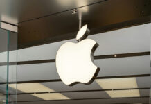 Apple Loses Major EU Court Fight Illuminated Apple logo inside a store.
